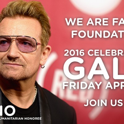 Bono será homenageado por fundação do artista Nile Rodgers
