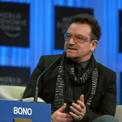 Bono participará do Fórum Mundial de Economia em Davos