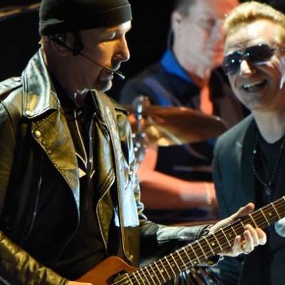Bono e Edge falam à Rolling Stone nos bastidores da Rogers Arena