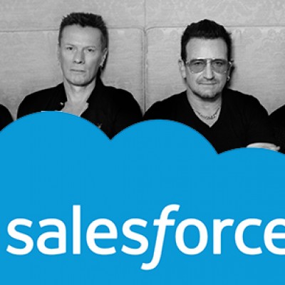 Revelado detalhes sobre a parceria entre U2 e Salesforce