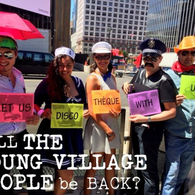 The Young Village People in Paris?