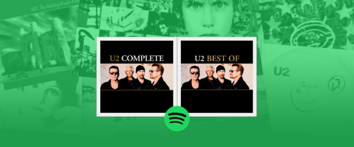 ‘U2 Best Of’ e ‘U2 Complete’: As novas playlists oficiais do U2 no Spotify