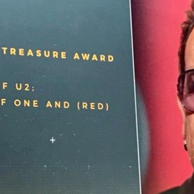 Bono recebe o prêmio “Global Treasure Award” da Fundação Skoll