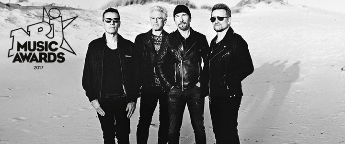 U2 é indicado ao melhor grupo no NRJ Music Awards 2017