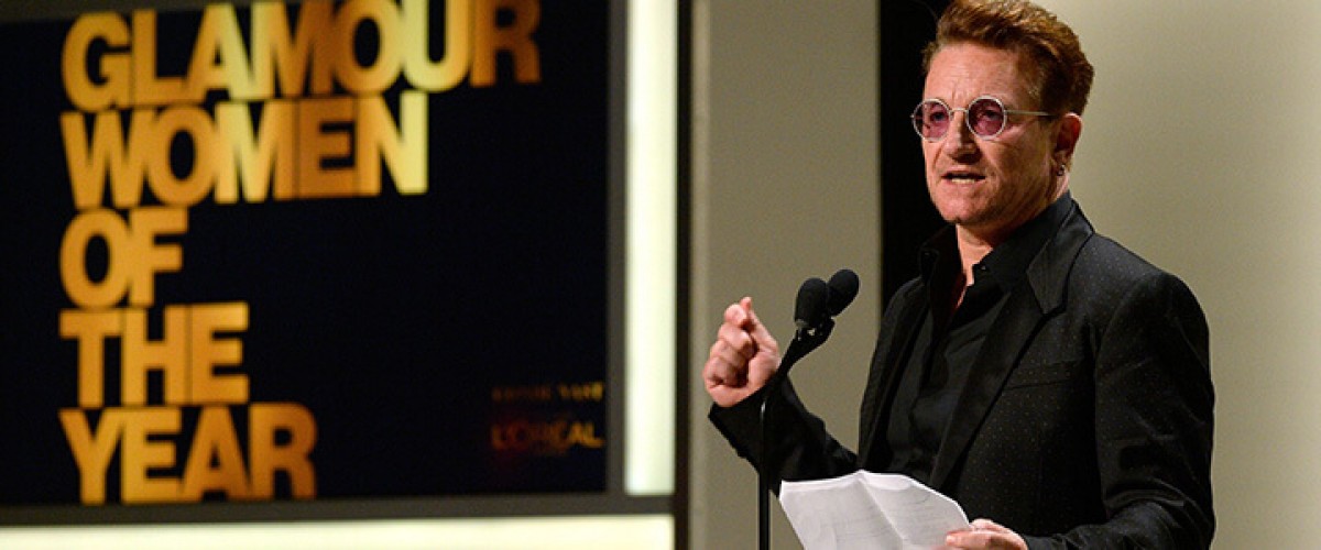Bono para a Time: “Porque é hora de homens lutarem por mulheres também”