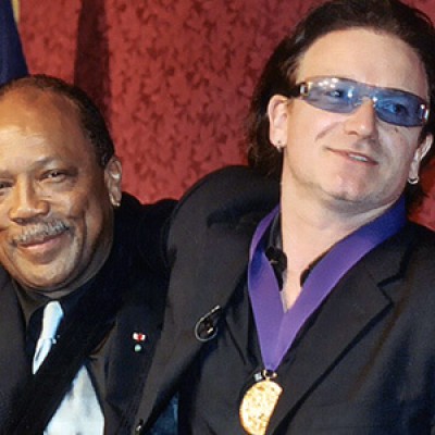Produtor Quincy Jones diz que U2 não faz mais boa música