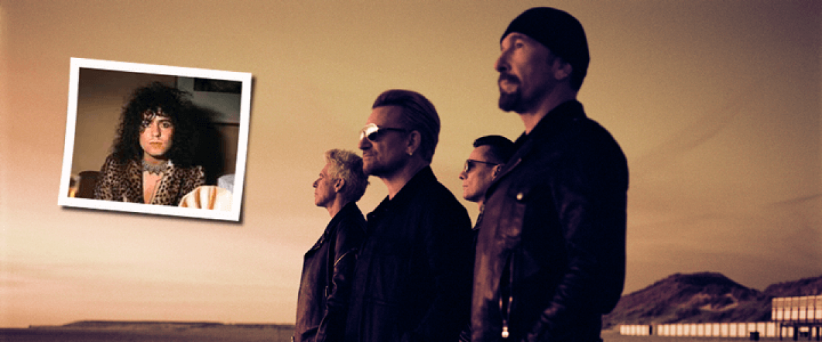 U2 grava música para álbum tributo ao T. Rex
