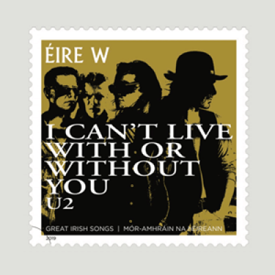 Correios da Irlanda lançará selo comemorativo do U2