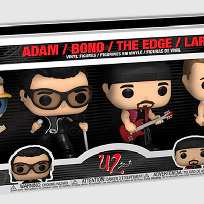 Funko anuncia lançamento de linha de bonecos do U2