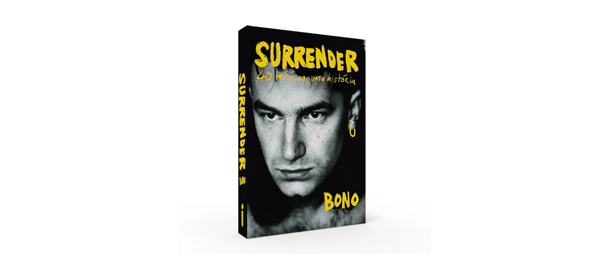 Pré-venda do livro “Surrender” de Bono no Brasil