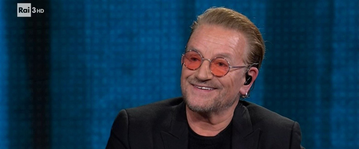 Bono participa do programa italiano “Che Tempo Che Fa”